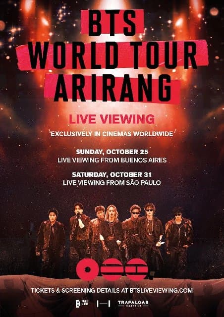 Artwork for BTS WORLD TOUR 'ARIRANG' IN SÃO PAULO: LIVE VIEWING