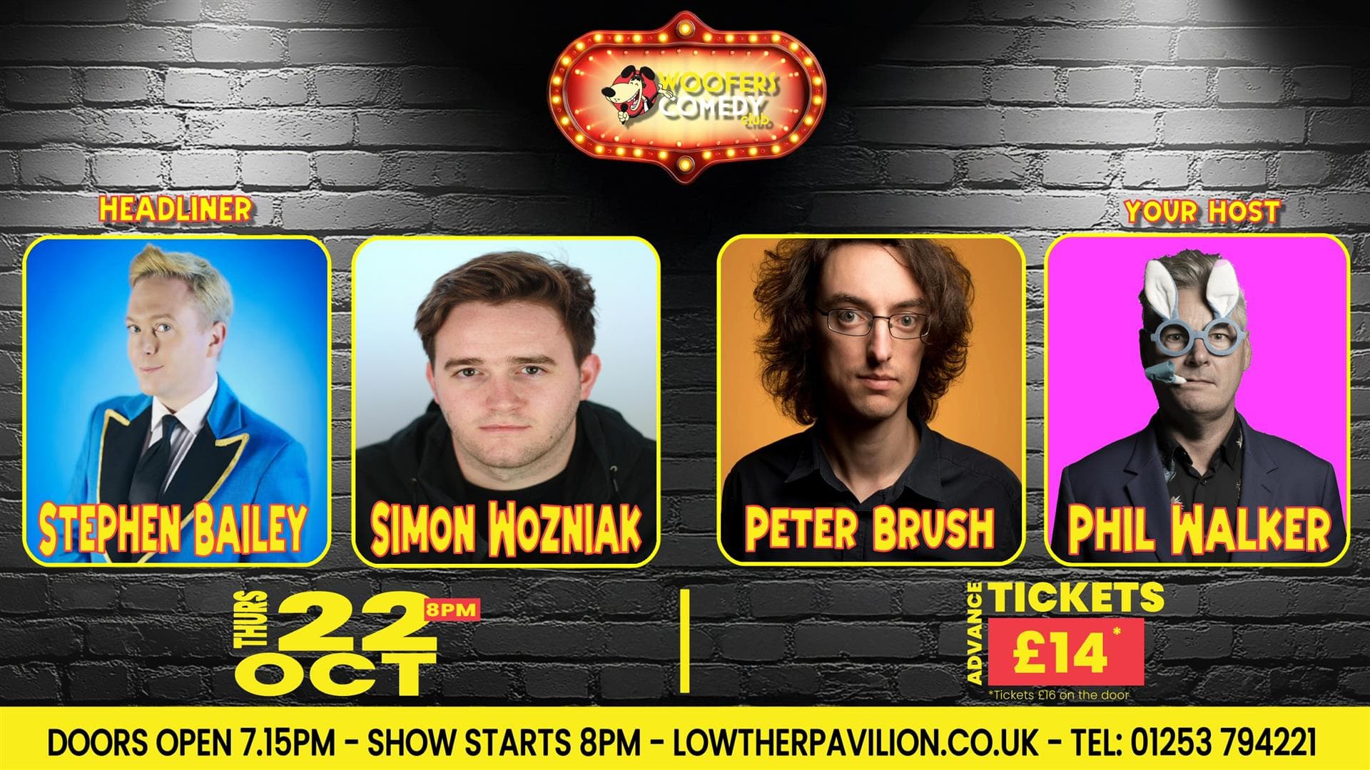 Artwork for Woofers Comedy Club (October 2026)