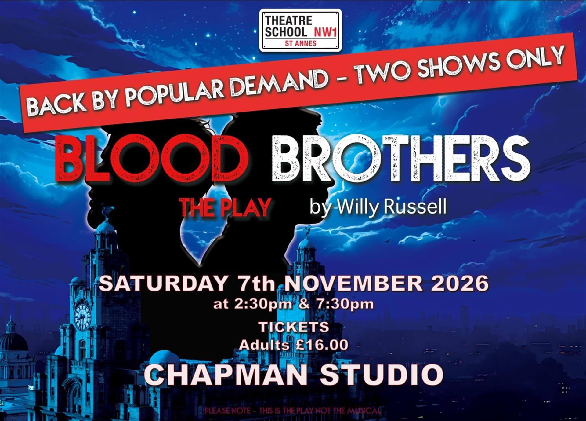 Artwork for Blood Brothers The Play